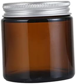 VILLFUL 10pcs Scented Candle Jar Lid Glass Perfume Bottle Aroma Container