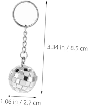 Disco Ball Keychain Party Favors Retro Decor
