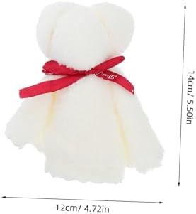 Adorable Bear Towel and Keychain Party Favor Set