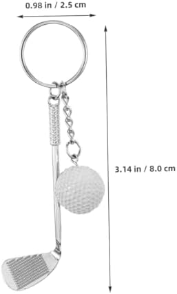 Mipcase Golf Ball Keychain for Golf Lovers