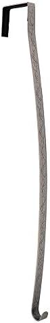 Haute Decor Pewter Holly Wreath Hanger