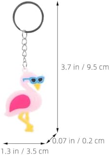 LOGOFUN 24 Pc Hawaiian Keychain Set