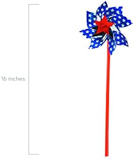 Fun Express Patriotic Pinwheels 36pk 11 Inch