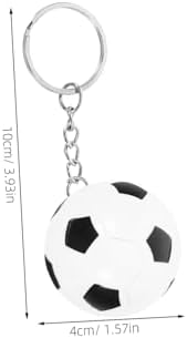 2PCS Creative Football Keychain Set for Men