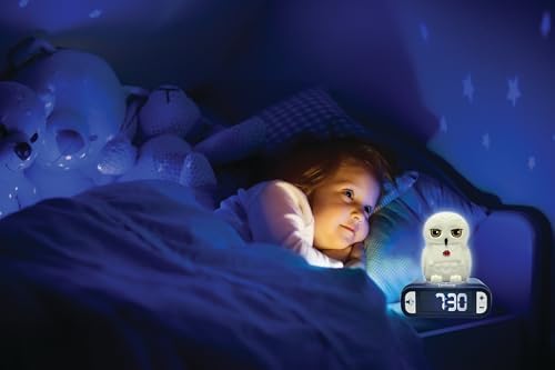 LEXiBOOK Hedwig Nightlight Alarm Clock