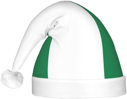 Nigeria Flag Christmas Hat with LED Lights
