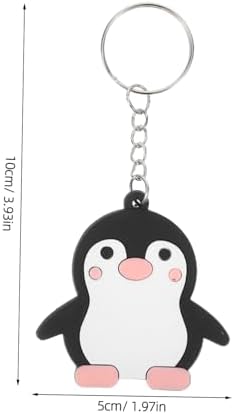 24Pcs Penguin Keyring Cute Animal Pendant
