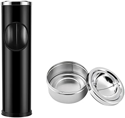 Anfrere Large Tall Outdoor Ashtray with Lid
