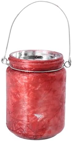Cabilock Christmas Glass Candle Holder Elegant Votive Cup for Table Centerpieces