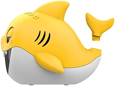 Core Innovations Baby Shark Alarm Clock and Bluetooth Speaker Yellow