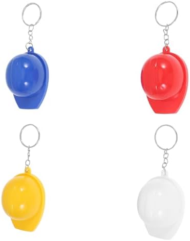 20 Pcs Zinc Alloy Construction Helmet Bottle Opener Keychain