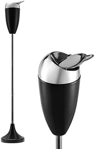 Adjustable Ashtray with Lid for Outdoor Use