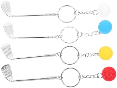 BESPORTBLE 8 Pcs Golf Ball Keychain Set