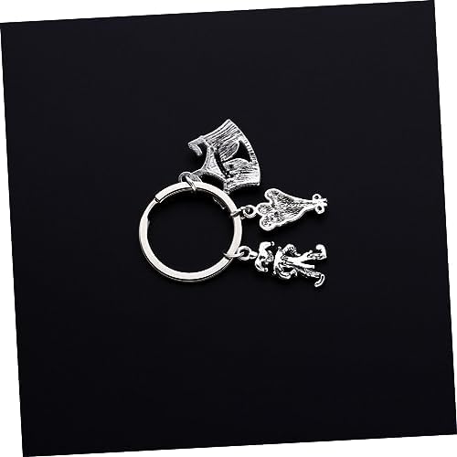Circus Keychain with Plush Treasure Chest Design