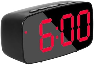 Kakina CMSX Digital Alarm Clock with LED Display and Voice Wake Up
