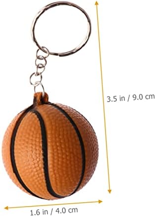 24Pcs Basketball Keychains Durable Key Holders with Cute Designs for Adults