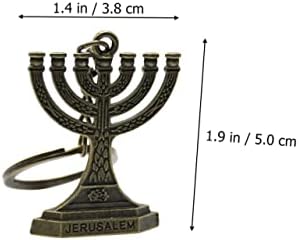 20 Pcs Hanukkah Key Ring Tote Purse Backpack Keychain