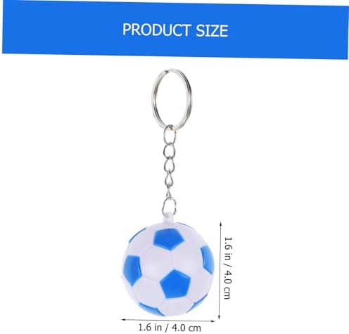 Soccer Ball Keychains 4cm Set for Birthday Party Favors