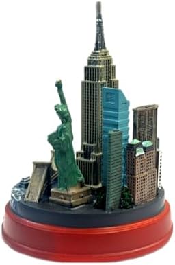 35 Inch Hand Painted NYC Statues Souvenir