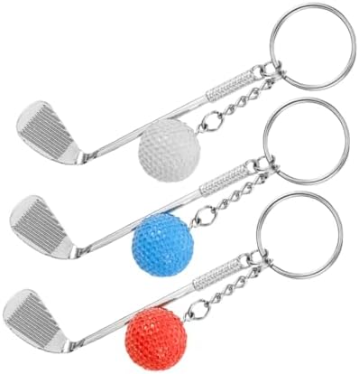 Balacoo Golf Keychain Keyring for Golf Fans