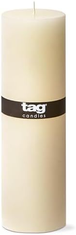 TAG Chapel 3X10 Ivory Pillar Candle