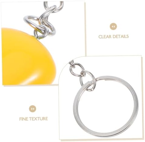 Luxshiny 10pcs Mango Keychain Bag Pendants