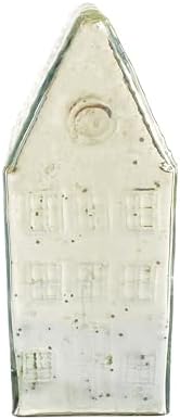 Creative Co Op Mercury Glass House Silver