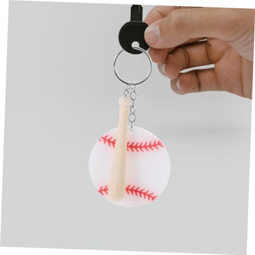 18Pcs Baseball Keychains for Boys and Sports Enthusiasts