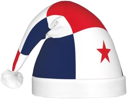 Panama Flag Christmas Hat with LED Lights