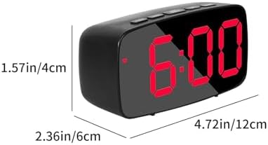 Kakina CMSX Digital Alarm Clock with LED Display and Voice Wake Up