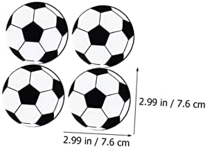 Totority 20pc Soccer Ball Keychains for Backpacks and Parties
