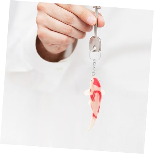 Zerodeko 8pcs Cute Fish Keychain Set