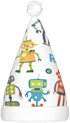 Cute Cartoon Robot Christmas Hat Unisex Beanie