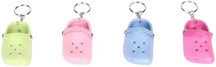 Silicone Slipper Key Chains 20pcs Pack Cute Decor