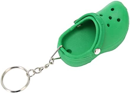 20 Pcs Mini Silicone Shoe Keychains Set