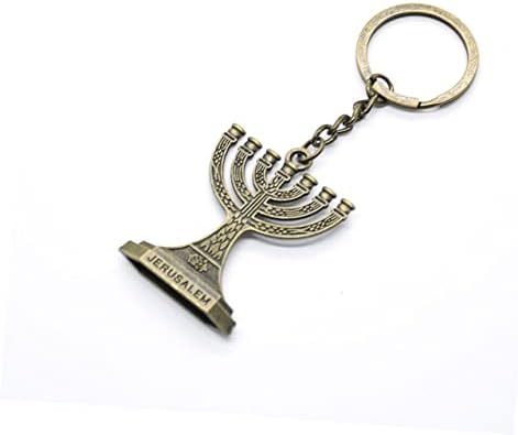 20 Pcs Hanukkah Key Ring Tote Purse Backpack Keychain