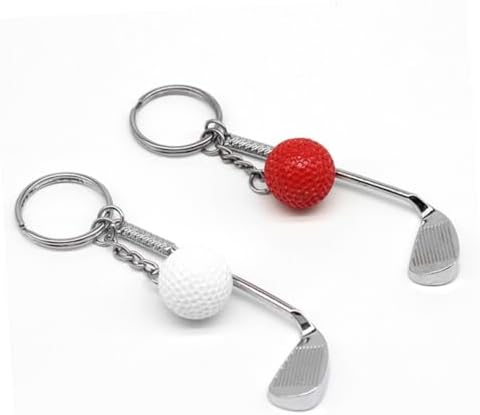 Balacoo Golf Keychain Keyring for Golf Fans