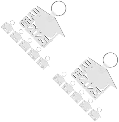 LOGOFUN 12PCS Graduation Keychains 2025 Customizable