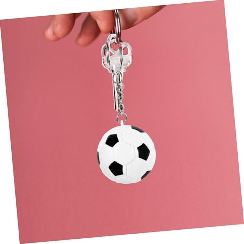 2PCS Creative Football Keychain Set for Men