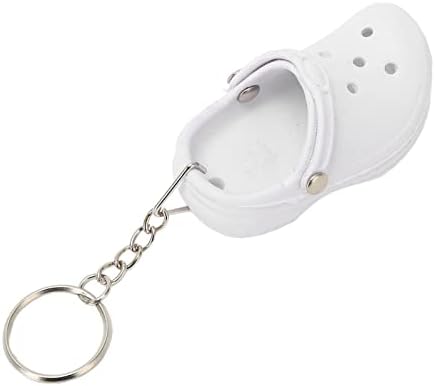 20 Pcs Mini Silicone Shoe Keychains Set
