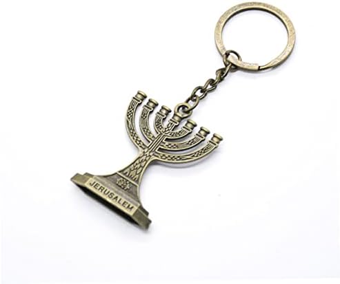 20 Pcs Hanukkah Key Ring Tote Purse Gift Ornaments Backpack Keychain