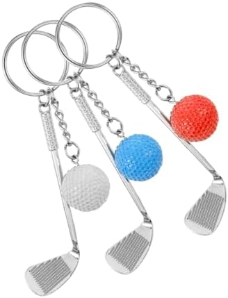 Balacoo Golf Keychain Keyring for Golf Fans