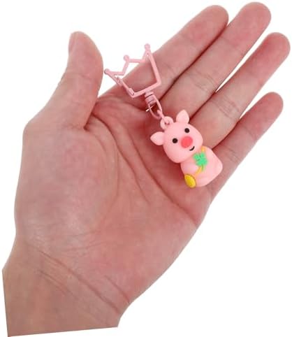Alipis 20pcs Cute Pig Keychains for Party Favors