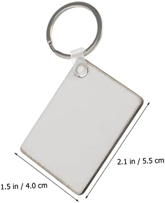 36pcs Sublimation Keychain Set for Heat Transfer