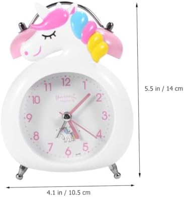 Cute Unicorn Alarm Clock with Night Light for Home