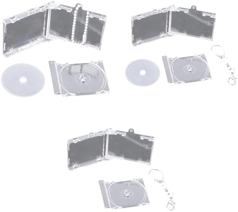 10pcs Miniature Album Keyring for Music Lovers