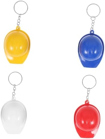 20 Pcs Zinc Alloy Construction Helmet Bottle Opener Keychain