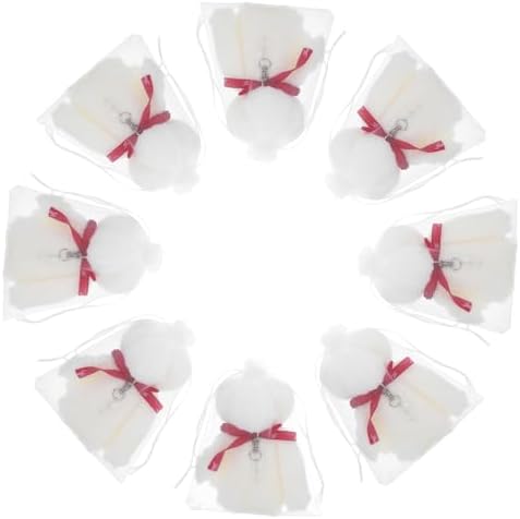 Adorable Bear Towel and Keychain Party Favor Set