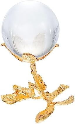 MECCANIXITY Alloy Crystal Ball Display Holder Luxury Egg Sphere Stand