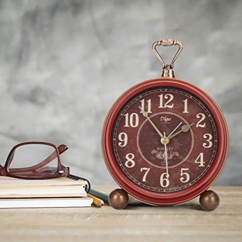 Number One Classic Retro Alarm Clock with HD Glass